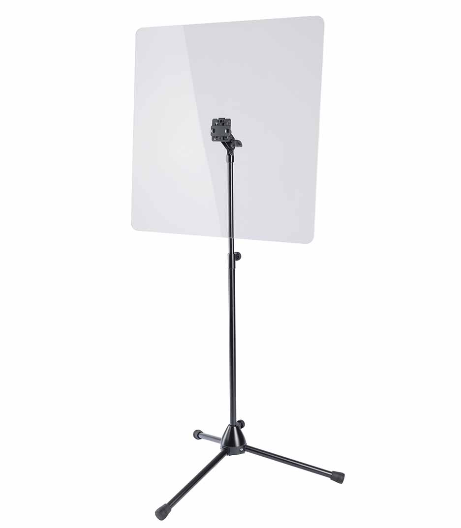 K&M Acrylic protective shield with stand 600 x 600 mm